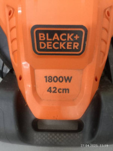 Газонокосилка Black+Decker BEMW481ES