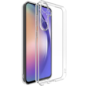TPU чохол Epic Transparent 1,5mm Full Camera для Samsung Galaxy A35 (прозорий)