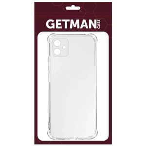 TPU чохол GETMAN Ease logo Full Camera для Samsung Galaxy A05 (прозорий)