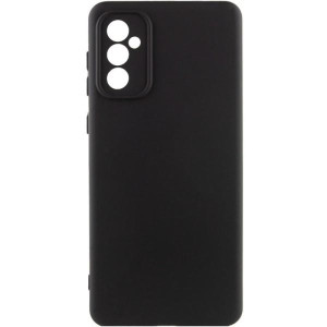 Чохол TPU GETMAN Liquid Silk Full Camera для Samsung Galaxy A35 (Чорний/Black)