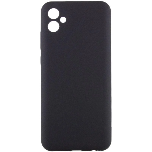 Чохол TPU GETMAN Liquid Silk Full Camera для Samsung Galaxy A06 (Чорний/Black)