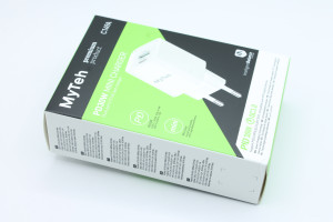 Зарядное устройство MyTeh C149A Charm PD30W+QC3.0 charger(EU) White
