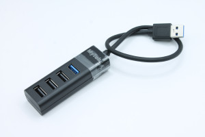 USB-хаб MyTeh HB25 Easy mix 4-in-1 converter(USB to USB3.0+USB2.0*3) Black