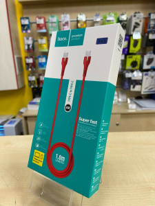 Кабель Hoco X45 Surplus PD Type-C to Lightning Red