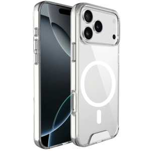 Накладка Space Collection Wireless Charge NEW для iPhone 17 Pro- прозорий