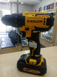 Шуруповерт акумуляторний Zegor CDP-21+АКБ(2)+ЗП