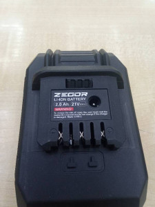 Шуруповерт акумуляторний Zegor CDP-21+АКБ(2)+ЗП
