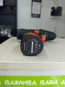 Шуруповерт акумуляторний DniproM CD-12CX + 2 АБ ВР-122 + ЗУ FC-122