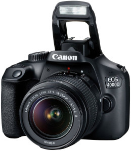 Фотоаппарат Canon EOS 4000D +18-55+LC-E10E
