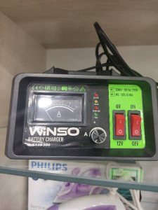 Зарядний пристрій WINSO 6/12В 0-10А 139300
