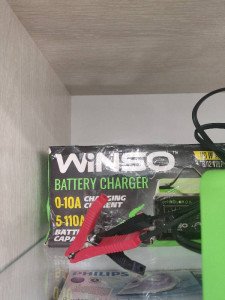 Зарядний пристрій WINSO 6/12В 0-10А 139300