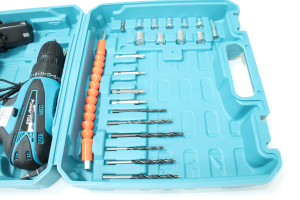 Шуруповерт акумуляторний Power Tool 12V+зп+2акб