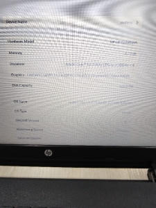 Ноутбук HP 15-ay534ng