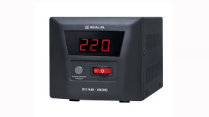 Стабілізатор напруги Real-EL STAB -1000