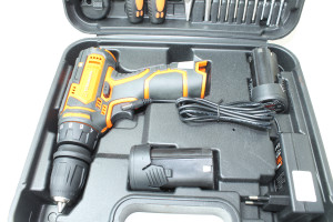 Шуруповерт акумуляторний Tekhmann TCD-12/2 BS Kit+АКБ(2)+ЗУ