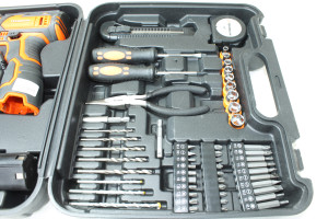 Шуруповерт аккумуляторный Tekhmann TCD-12/2 BS Kit+АКБ(2)+ЗУ