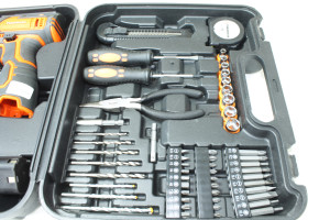 Шуруповерт аккумуляторный Tekhmann TCD-12/2 BS Kit+АКБ(2)+ЗУ