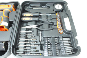 Шуруповерт акумуляторний Tekhmann TCD-12/2 BS Kit+АКБ(2)+ЗУ