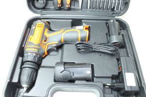 Шуруповерт акумуляторний Tekhmann TCD-12/2 BS Kit+АКБ(2)+ЗУ