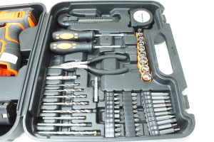 Шуруповерт аккумуляторный Tekhmann TCD-12/2 BS Kit+АКБ(2)+ЗУ