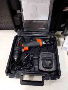 Шуруповерт акумуляторний Dnipro-M CD-12CX+BP-122+FC-122