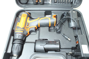 Шуруповерт акумуляторний Tekhmann TCD-12/2 BS Kit+АКБ(2)+ЗУ