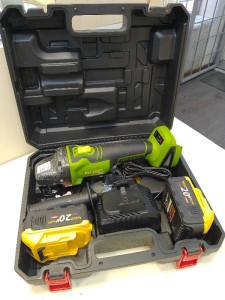 Болгарка аккумуляторная Pro-Craft PWA216+зп+2 акб 20V 4.0Ah