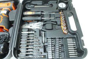 Шуруповерт акумуляторний Tekhmann TCD-12/2 BS KIT