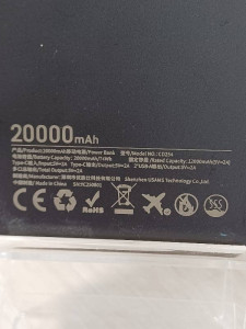 Power Bank USAMS CD254 20000mAh