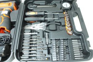 Шуруповерт акумуляторний Tekhmann TCD-12/2 BS KIT