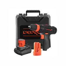 Шуруповерт акумуляторний Dnipro-M CD-12Q FC-122 BP-125 2шт