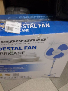 Вентилятор Esperanza EHF001WB