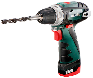 Шуруповерт Metabo PowerMaxx BS+LC 40+2 акб