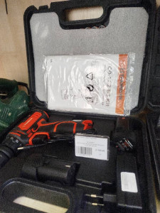 Шуруповерт акумуляторний Tekhmann TCD-12/2 BS KIT