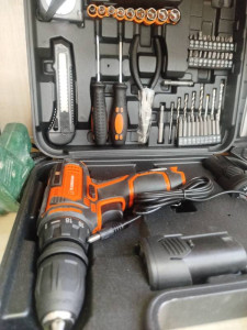 Шуруповерт акумуляторний Tekhmann TCD-12/2 BS KIT