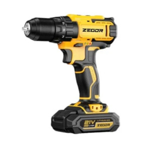 Шуруповерт аккумуляторный Zecor CDP-21BL+BL-2120P+ADP-2120