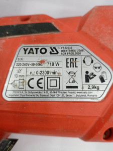 Дриль YATO YT-82033
