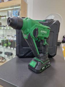 Перфоратор акумуляторний APRO 20CH 895442+2020B+20FC