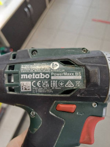 Шуруповерт аккумуляторный METABO PowerMaxxBS+АКБ(2)+ЗУ