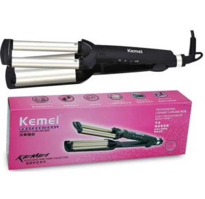 Плойка для волос kemei perfekt curl km-2022