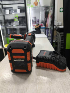 Болгарка акумуляторна Дніпро-М DGA-201BC+FC-230+BP-240