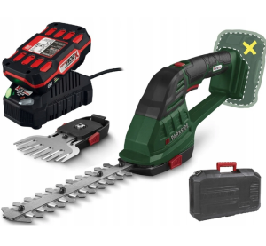 Кущоріз Parkside HG09846 + ЗП PLG 20 C1 + 2АБ РАР 20 В1