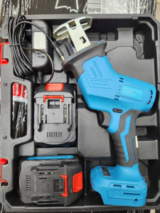 Пила шабельна KRAISSMANN 151AUS-BL21+АКБ(2)+ЗУ