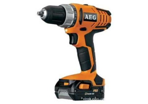 Шуруповерт аккумуляторный AEG BS18G3 + 2АБ 1.5А + ЗУ AL18G