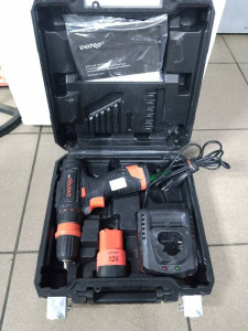 Шуруповерт акумуляторний DniproM CD-12QX