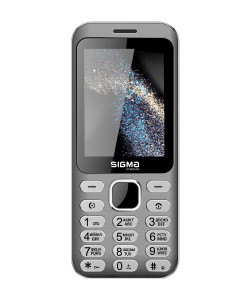 Мобільний телефон Sigma mobile X-Style 33 Steel