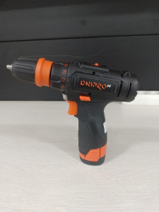 Шуруповерт аккумуляторный DniproM CD-12QX+BP-122(2x)+FC-122