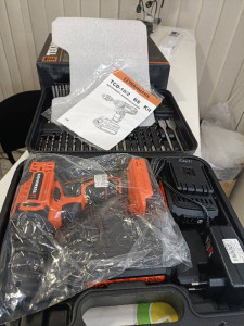 Шуруповерт акумуляторний TEKHMANN TCD-18/2BS KIT+АКБ(2)+ЗУ