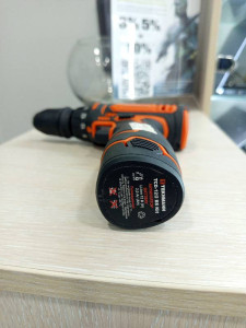 Шуруповерт акумуляторний Tekhmann TCD-12 S2 BS Kit