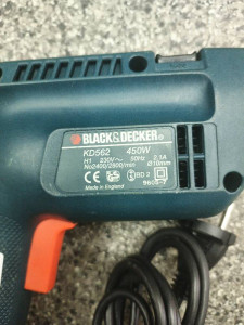 Дрель ударная Black&Decker KD562